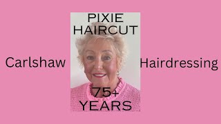 pixie haircuts 75 years [upl. by Neva613]