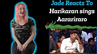 Harikaran sings Aarariraro  American Foreign Reaction [upl. by Ahsiloc271]