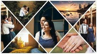 Diamond Triangle Photo Collage Template in Photoshop [upl. by Zailer]