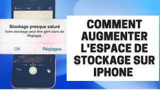 Comment augmenter lespace de stockage sur iPhone iCloud  Acheter plus de stockage iPhone [upl. by Binah]