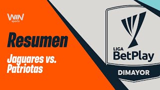 Jaguares vs Patriotas resumen  Liga BetPlay Dimayor 2024 2  Fecha 1 [upl. by Desirea]