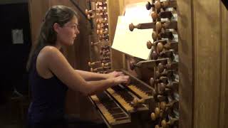 JS Bach Pièce dorgue BWV 572 par Constance Taillard [upl. by Usanis]