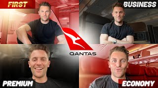 Flying QANTAS in all four classes to Australia and back Including FIRST CLASS [upl. by Richlad]