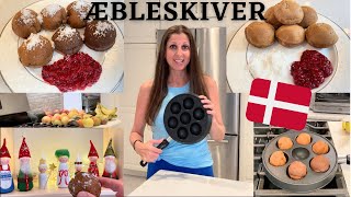 Healthy Æbleskiver Danish Christmas pancakes Vegan OilFree Refined Sugar FreeWhole Plant Food [upl. by Lochner456]