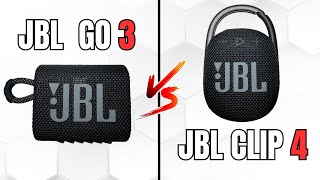 JBL Go 3 vs JBL Clip 4  Full Comparison amp Review [upl. by Elysha]