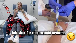 Infusion for my rheumatoid arthritis [upl. by Merlina]