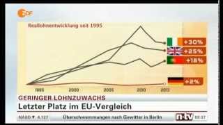 Reallohnentwicklung Deutschland seit 1995 [upl. by Aubrette880]