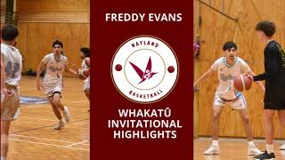 Freddy Evans  Whakatū Invitational Highlights [upl. by Lasyrc]