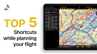 Top 5 shortcuts that will save you time while planning your flight on Air Navigation Pro [upl. by Adelina982]