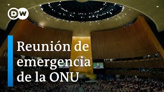 EN VIVO Asamblea General de la ONU aborda la invasión rusa a Ucrania [upl. by Kleper815]