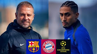 🔥 MATCH PREVIEW FC BARCELONA vs BAYERN MUNICH 🔥 UEFA CHAMPIONS LEAGUE [upl. by Aisyram]