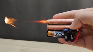 how to make Tiny Flamethrower at Home  how to make flash gun [upl. by Diraj]