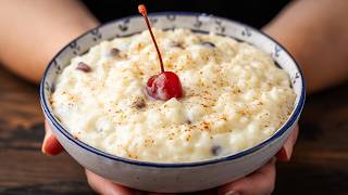 The Secret To Rich and Creamy New York DeliStyle Rice Pudding [upl. by Einhpets]