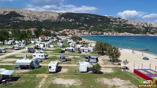 Camping Zablaće  Baška island Krk [upl. by Galatia]