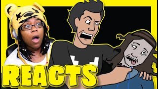 REACTING TO Until Dawn Markiplier Animated [upl. by Dnomso]