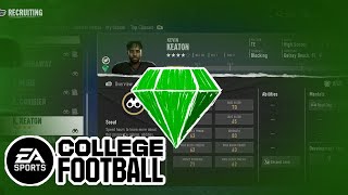 How to Recruit Gems and Get Instant Commits in College Football 25 [upl. by Parnas]