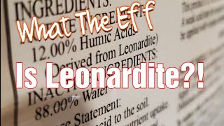 What is Leonardite and How Do We Get Humic Acid From It [upl. by Noreen]