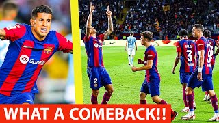 Crazy Reactions To Joao Cancelo’s Comeback Goal vs Celta Vigo [upl. by Tacy]