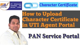 How to Upload Police Verification Certificate in UTI Pan agent Portal [upl. by Ihtak72]