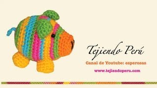 Chanchito tejidos en crochet amigurumi Parte 2 terminando el cuerpo [upl. by Neiviv177]