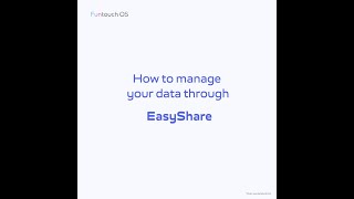 How to manage your data through EasyShare vivo FuntouchOS [upl. by Sams]