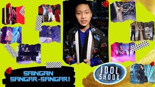 SAMUEL MERASA PUAS DI TOP 10  IDOL SHOOK [upl. by Havard]