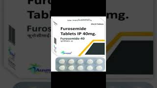 Furosemide  Loop diuretic [upl. by Tillie]