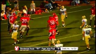 CJ Sanders of Brentwood Academy catches a 22 yd TD pass [upl. by Connell]