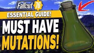 5 MUST HAVE Mutations in Fallout 76 [upl. by Neeruam]