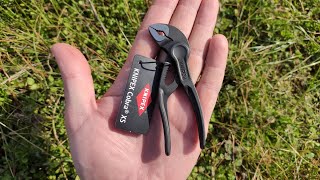 Knipex Cobra XS 87 00 100  Клещи Гарги Книпекс Кобра XS Клещи Раздвижни [upl. by Mathian859]