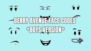 BERRY AVENUE FACE CODES BOY VERSION WORKING 2024  nxbbyangelz [upl. by Nnylsaj]