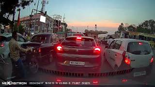 Impatient Drivers Breaking Traffic Signals in front of Cops  Bad Drivers [upl. by Beitz]