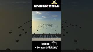 UNDERTALE  Bergentrückung  ASGORE part 4 Minecraft Noteblockshorts undertale Asgore [upl. by Sivrad]