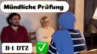 Mündliche Prüfung Deutsch B1 Sprechen DTZ mündlich mündlicheprüfung sprechen b1prüfung dtz [upl. by Nirroc315]