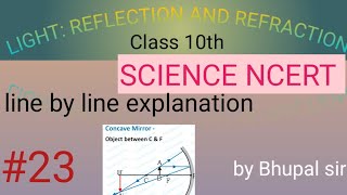 light reflection and refractionclass 10th sciencerefractionoflightchapter 1 physics ncert [upl. by Goldwin]