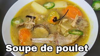 Soupe de poulet [upl. by Hairahcez]