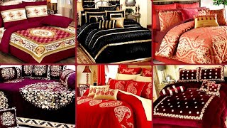 beautiful latest king size bedsheet design for room decoration kingsizebedsheets design [upl. by Anu836]