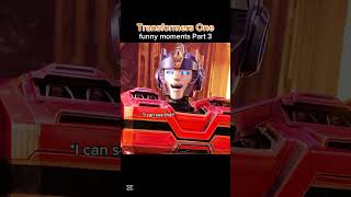 Part 3 transformersone transformers bumblebee elita shorts funnyclips movie [upl. by Anitsyrc]