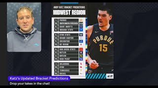 Bracketology Second March Madness mens bracket predictions of 2024 [upl. by Thenna]