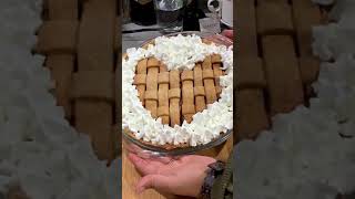 EASY Chocolate Cream Pie Recipe  Echale Porras Shorts [upl. by Aleemaj]