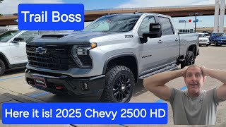 I Got my hands on one I said it 2025 Chevy Silverado 2500HD TRAIL BOSS review [upl. by Akihsat]