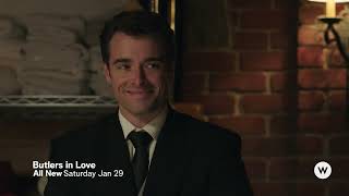 Butlers In Love  New 2022 Hallmark Channel Movie [upl. by Aihpos]