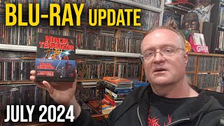 BLURAY Movie Collection Update  July 2024 Horror Action Martial Arts [upl. by Nivag]