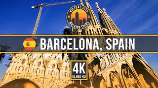 🇪🇸 BARCELONA SPAIN – Sagrada Familia Walking Tour  Inside and Outside Gaudis Masterpiece in 4K [upl. by Rednas]