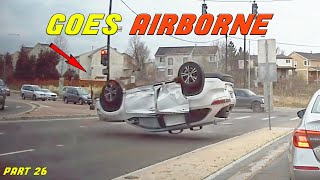 INSANE CAR CRASHES COMPILATION  Best of USA amp Canada Accidents  part 26 [upl. by Elleryt]