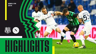 SassuoloNapoli 16  Highlights 2324 [upl. by Andros44]