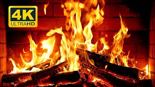 🔥 Cozy Fireplace 4K 12 HOURS Fireplace with Crackling Fire Sounds Crackling Fireplace 4K [upl. by Aliahs648]