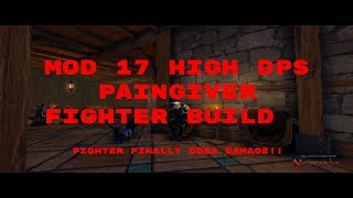 Neverwinter Mod 17  DPS Fighter Build [upl. by Eidnyl]