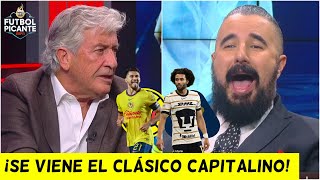 AMÉRICA vs PUMAS “YA NO es un CLÁSICO” ÁLVARO MORALES CUESTIONA a RAFA PUENTE  Futbol Picante [upl. by Nossyla]