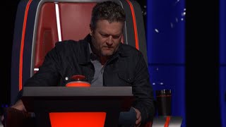 Blake Shelton Gets Emotional On The Voice With Heartfelt Speech [upl. by Annuahs685]